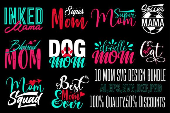 10 Mom SVG Design Bundle: An Embroidery Review