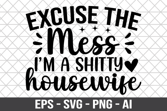 Excuse the Mess: A Bold Embroidery Design