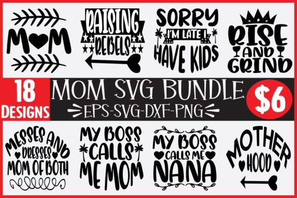 Exploring 18 Mom Svg Bundle for Embroidery