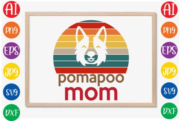 Pomapoo Mom SVG Design: An Embroidery Review
