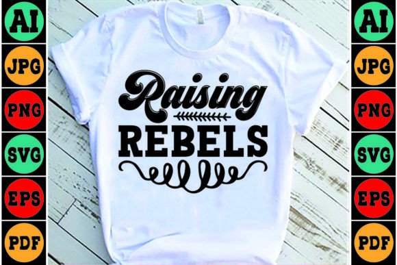 Raising Rebels Mom SVG Design: An Embroidery Review