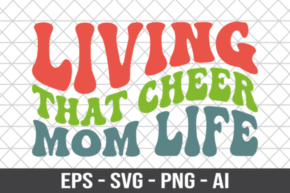 Review: Living That Cheer Mom Life Retro SVG
