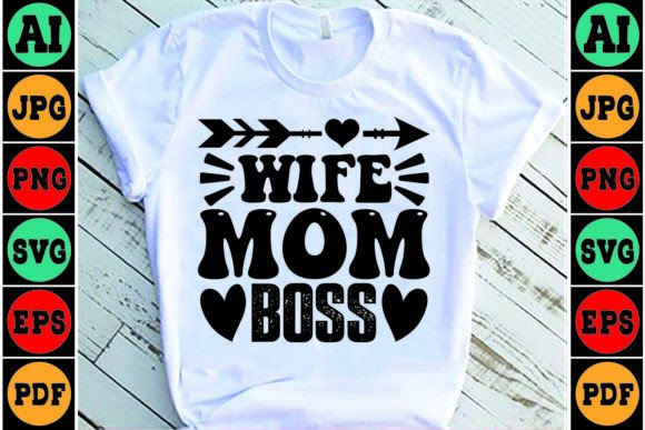 Wife Mom Boss Mom SVG: An Embroidery Review
