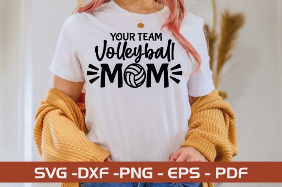 Your Team Volleyball Mom SVG: A Designer’s Review